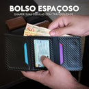 Relógio Curren Magnatta™ + Carteira Antifurto com Proteção RFID [Brinde]