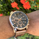 Relógio Curren Magnatta™ + Carteira Antifurto com Proteção RFID [Brinde]