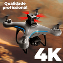 Drone Profissional para Resgate com Câmera Dupla 4K Wifi e Gps Integrado | Cardan Max