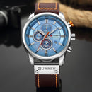 Relógio Curren Magnatta™ + Carteira Antifurto com Proteção RFID [Brinde]