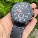 Relógio Curren Magnatta™ + Carteira Antifurto com Proteção RFID [Brinde]