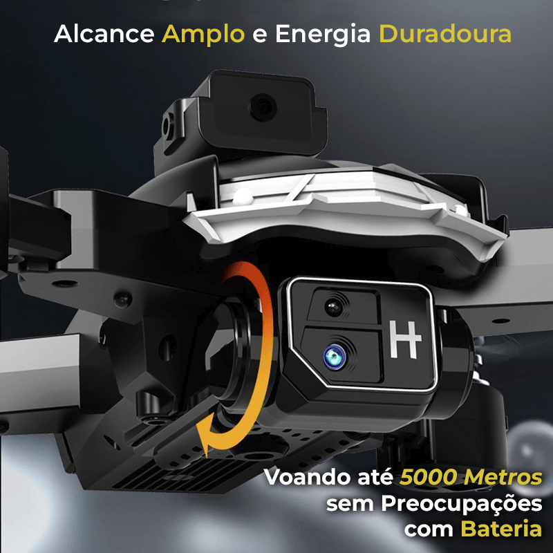 Drone Profissional com Câmeras Duplas 4K Full HD GPS e Wifi | Drone Turus