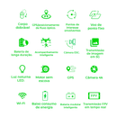 Drone HyuMax B816 PRO Câmera em 8K Full HD, 8000 Metros, Motor Brushless, 5G WiFi, GPS