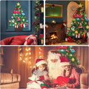 Árvore de Natal para Aprendizado e Diversão Decora Kids - Kit completo 32PÇ