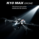 Drone Profissional com Câmera em 8K Ultra HD com Gps Wifi e Desvio Automático | K10 Max 2.0