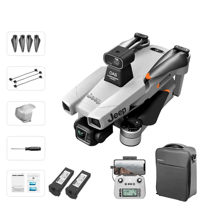 Drone Midas Pro Dual Câmera em 8K Full HD, Motor Brushless, 5G WiFi, GPS - DuJp