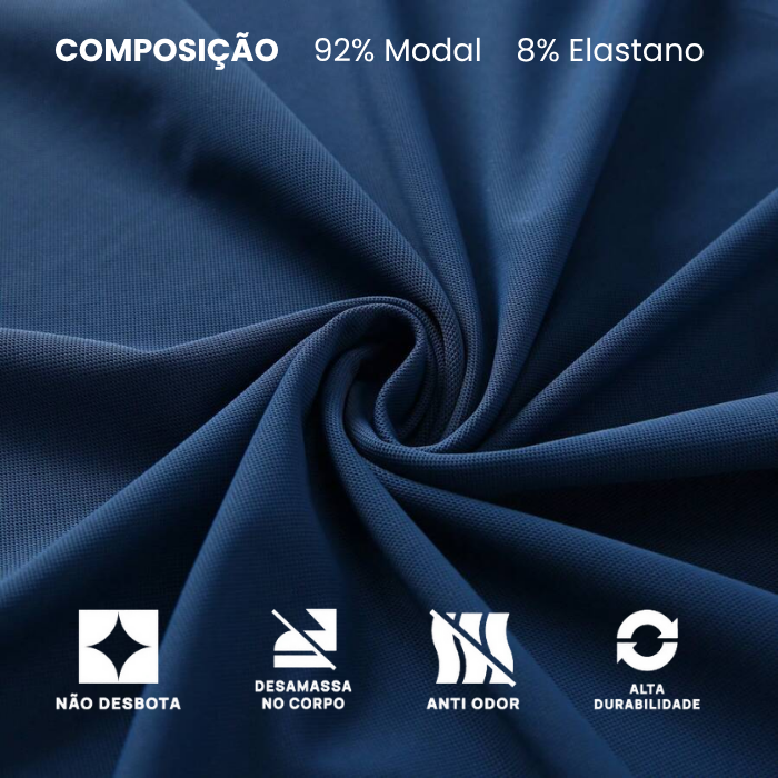 Camisa Polo Ultra-Tech sem costura |COMPRE 3 - LEVE5|