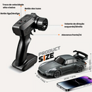 933 Turbo Drift 4WD + Kit Piloto Completo GRÁTIS (3 Baterias + Pneus + Cones)