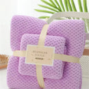 Conjunto de Toalhas em Microfibra Absorvente - Toalha de rosto e toalha de banho